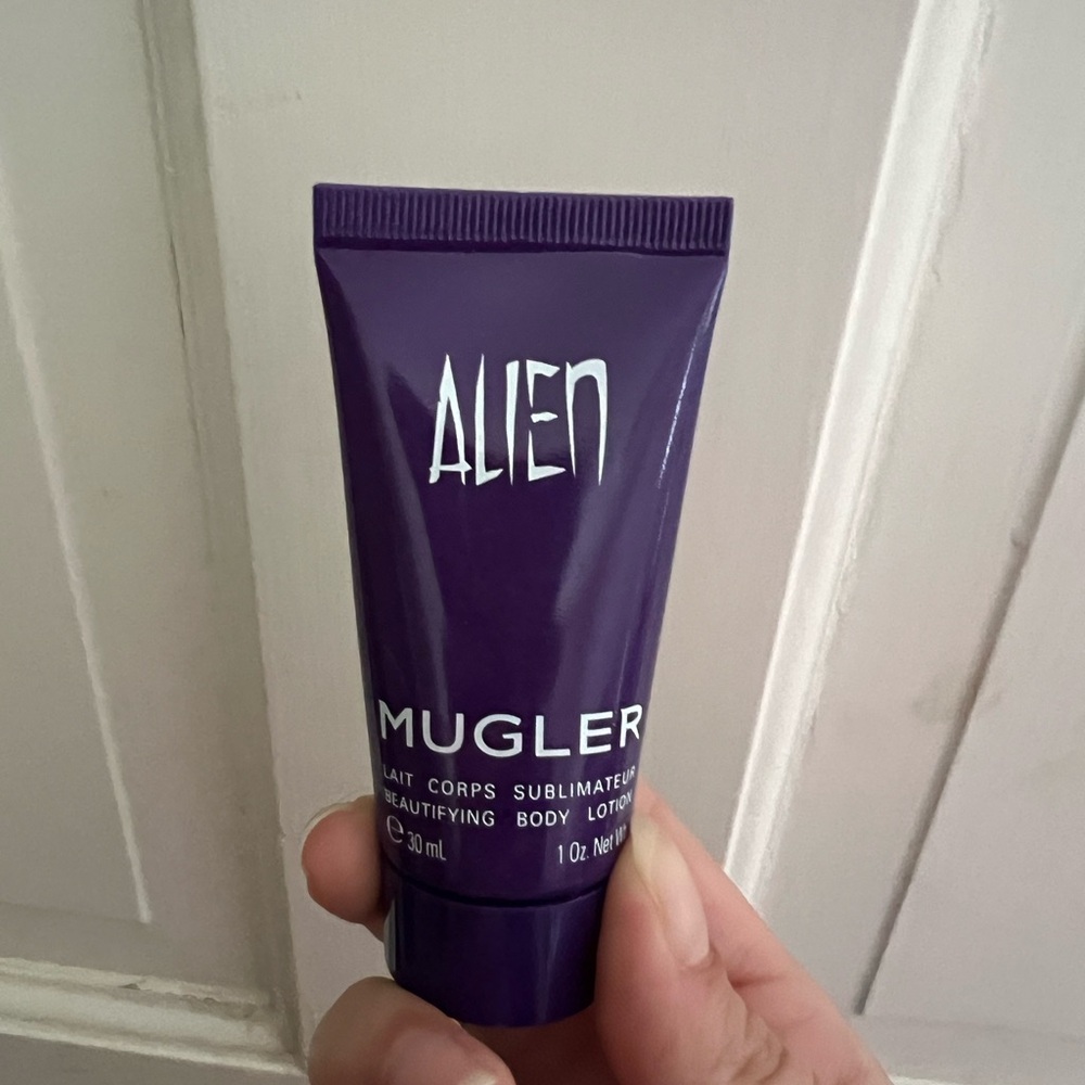 Mugler Purple Body Lotion Tube